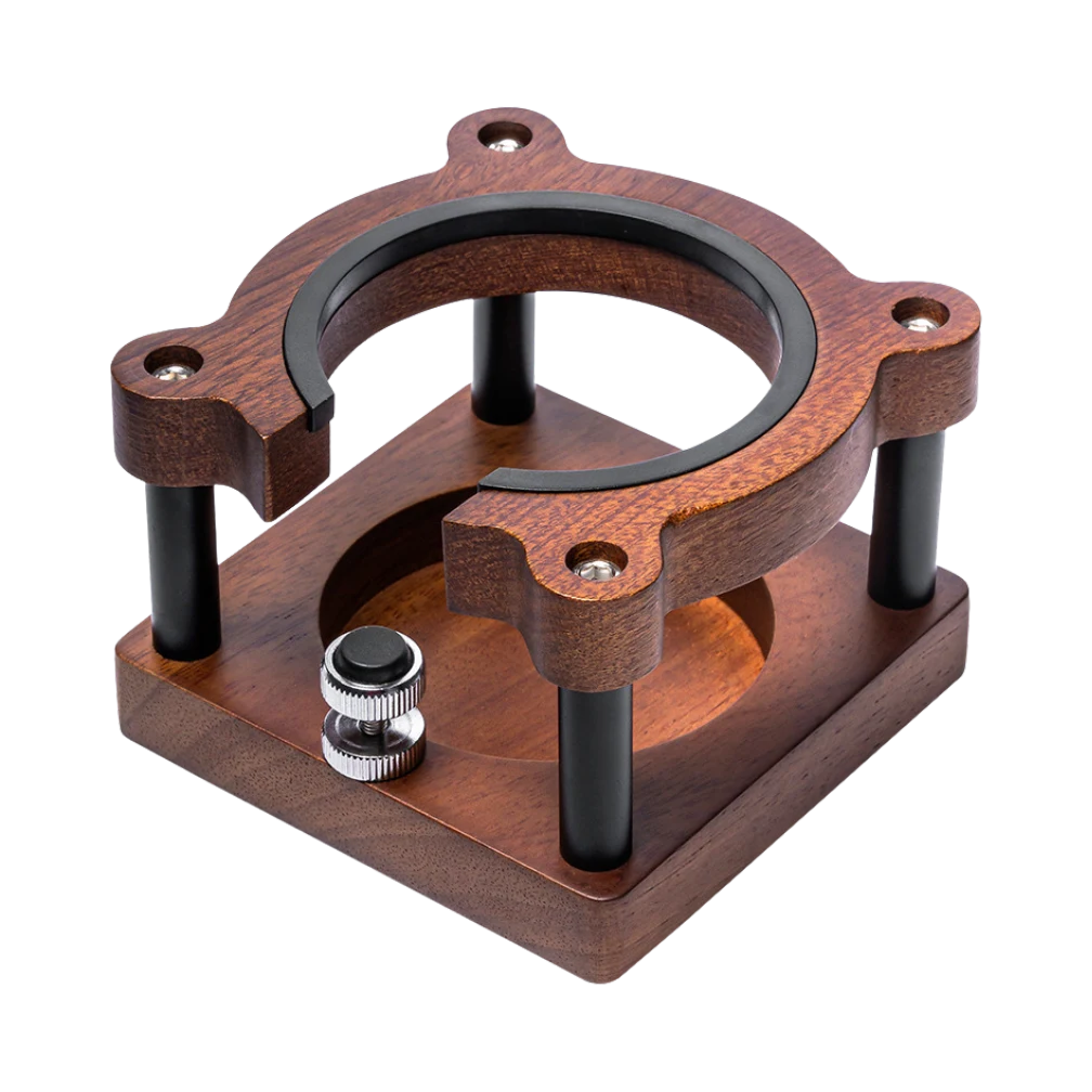 Crema Culture Multifunctional Italian Coffee 51-58mm Solid Wood Press Base