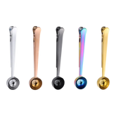 Crema Culture Stainless Steel Coffee Spoon With Clip — Crema Culture