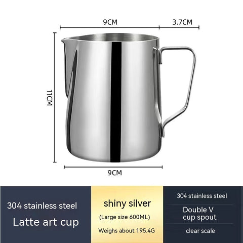 Crema Culture Crane Spouted Milk Frothing Pitcher