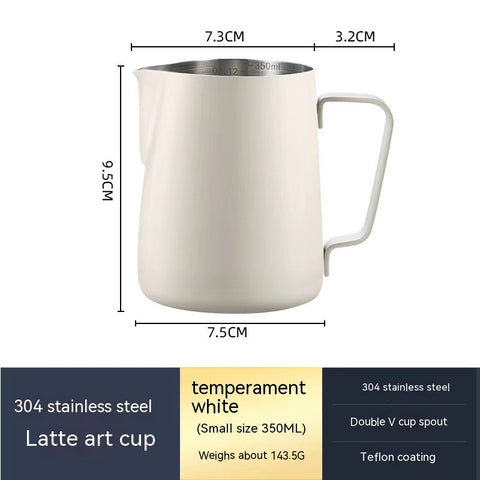 Crema Culture Crane Spouted Milk Frothing Pitcher