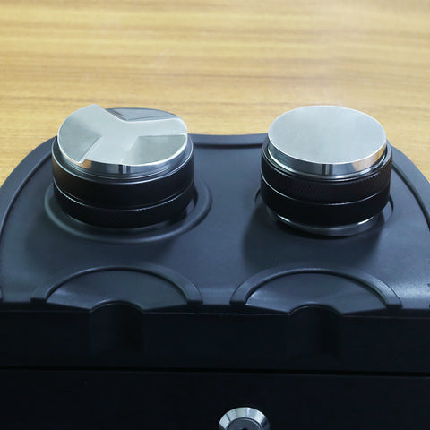 Crema Culture Double Head Flat and Triple Angled Coffee Distributor