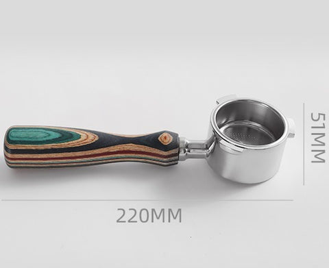 Crema Culture Colourwood Bottomless Portafilter