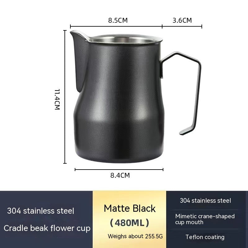 Crema Culture Crane Spouted Milk Frothing Pitcher