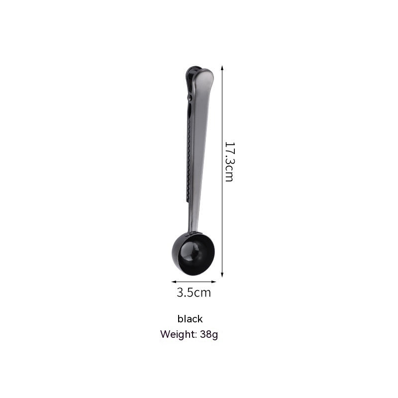 Crema Culture Stainless Steel Coffee Spoon With Clip