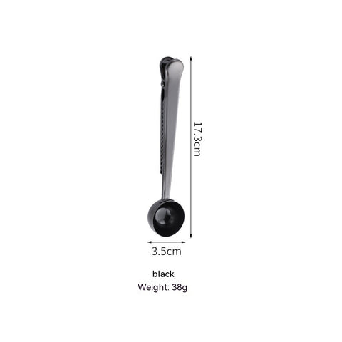 Crema Culture Stainless Steel Coffee Spoon With Clip