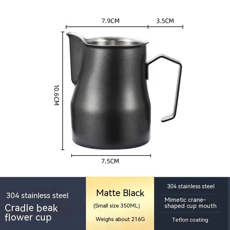 Crema Culture Crane Spouted Milk Frothing Pitcher