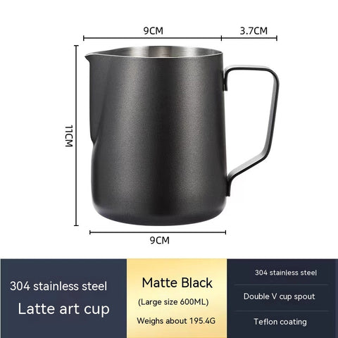 Crema Culture Crane Spouted Milk Frothing Pitcher