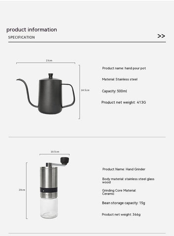 Crema Culture Flow V2 - 4 Piece Drip Filter Coffee Pot Set