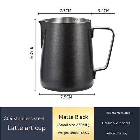 Crema Culture Crane Spouted Milk Frothing Pitcher