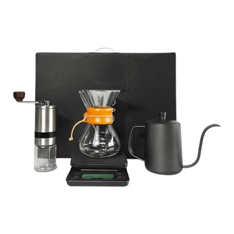 Crema Culture Flow V2 - 4 Piece Drip Filter Coffee Pot Set — Crema Culture