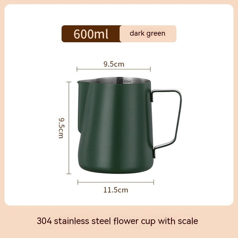 Crema Culture Crane Spouted Milk Frothing Pitcher