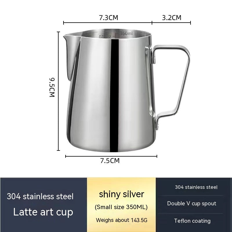 Crema Culture Crane Spouted Milk Frothing Pitcher